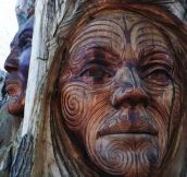 Awesome Maori Carving