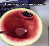 How To Properly Eat A Watermelon