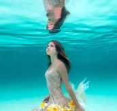 Ocean Flower Dress
