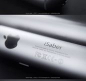What The iSaber Would Look Like If Apple Made Lightsabers