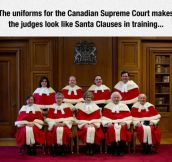 Canadian Judge Or Santa Claus?