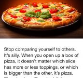 Stop Comparing Yourself