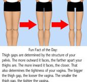 Something You Probably Didn’t Know About The Thigh Gap
