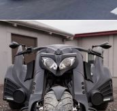 Three-Wheeled Bat-Bike