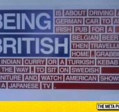 What Being British Is All About