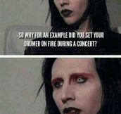 Marilyn Manson Logic