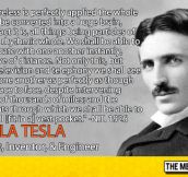 Nikola Tesla Describes A Modern Smartphone In 1926