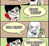 Voldemort Calls Harry