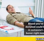 When You Donate Blood