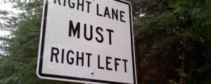 So I Should Turn…Left?