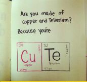 Pick Up Line For A Lab Girl