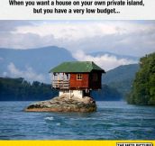 A House In Your Own Private Island