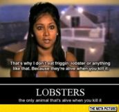 Lobster, The Living Food