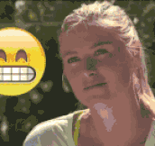 Maria Sharapova And Her Emoticon Emotions
