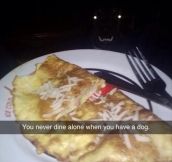 You Never Dine Alone
