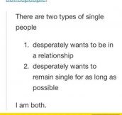 2 Kinds Of Single People