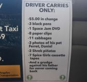 Left In A Los Angeles Taxi
