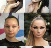 Makeup Transformation, Before And After