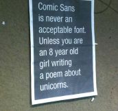 Truth About Comic Sans