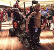 Disabled Guy Owns Mad Max Cosplay