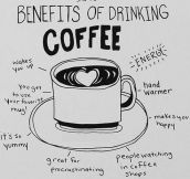 Benefits Of Drinking Coffee