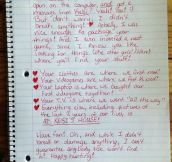 Quite Possibly The Best Breakup Letter Ever