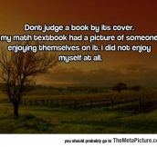 Don’t Judge Books By Their Covers