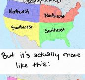 The Us And Its Strange Geography