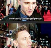 Tom Hiddleston Tells A Joke