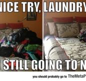 Not This Time, Laundry