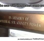 Greatest Name Ever