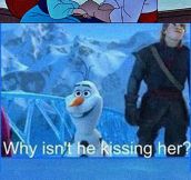 If Olaf Was In The Little Mermaid