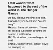 The Rest Of The World In The Hunger Games