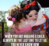 Hugging A Child