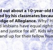 Kids Who Stand Up For What’s Right
