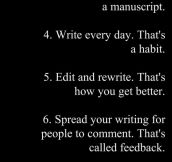 Valuable Advice About Writing