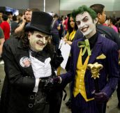 Perfect Joker And Penguin Cosplay