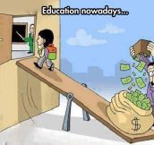 What Education Feels Like Today