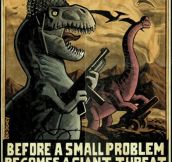 Epic Anti-Mammal Propaganda Poster