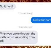Did What Hurt?