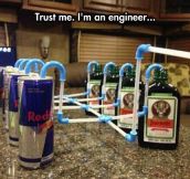 Engineers Always Find The Best Solution