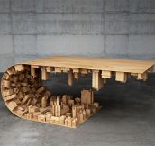 Coffee Table Based On Scene From Inception