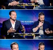 The Difference Between Leonardo Dicaprio And Tom Hardy