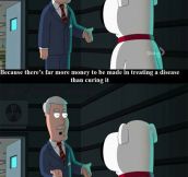 Family Guy Again Telling It Like It Is