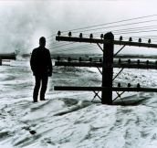 40 Feet Of Snow, North Dakota 1966