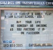 This Local Church Is Savage