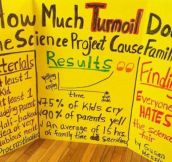 Science Project Turmoil