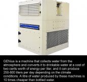Incredible Machine Makes Drinking Water From Thin Air