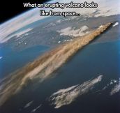 Volcano From Space