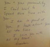 Love From Grampa